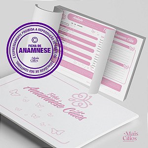 50 Ficha Anamnese Alongamento De Cílios